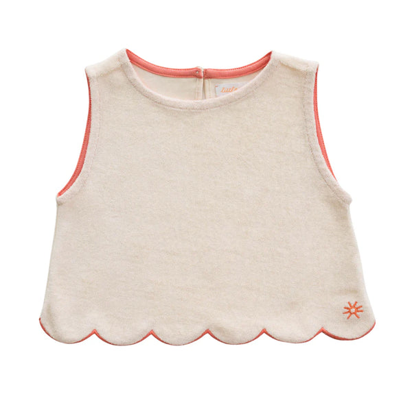 girls sofia scallop tank from Anderson Parker