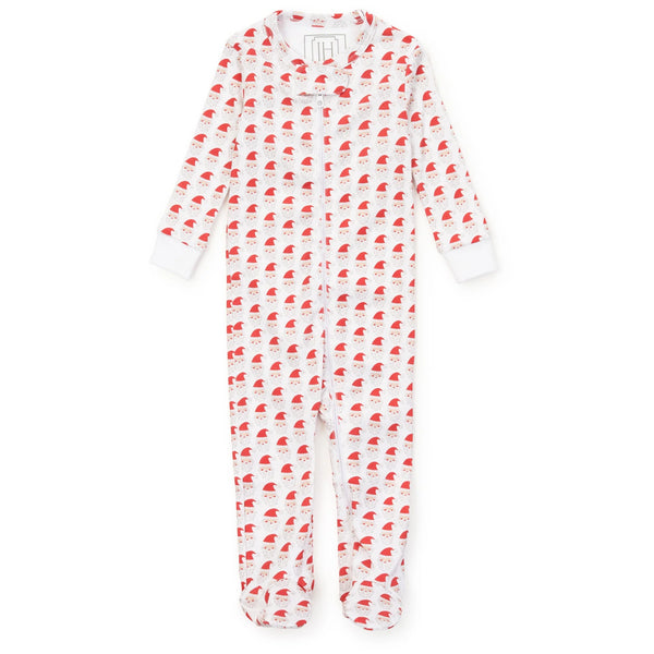 Parker Zipper Pajama - Whimsical Santa