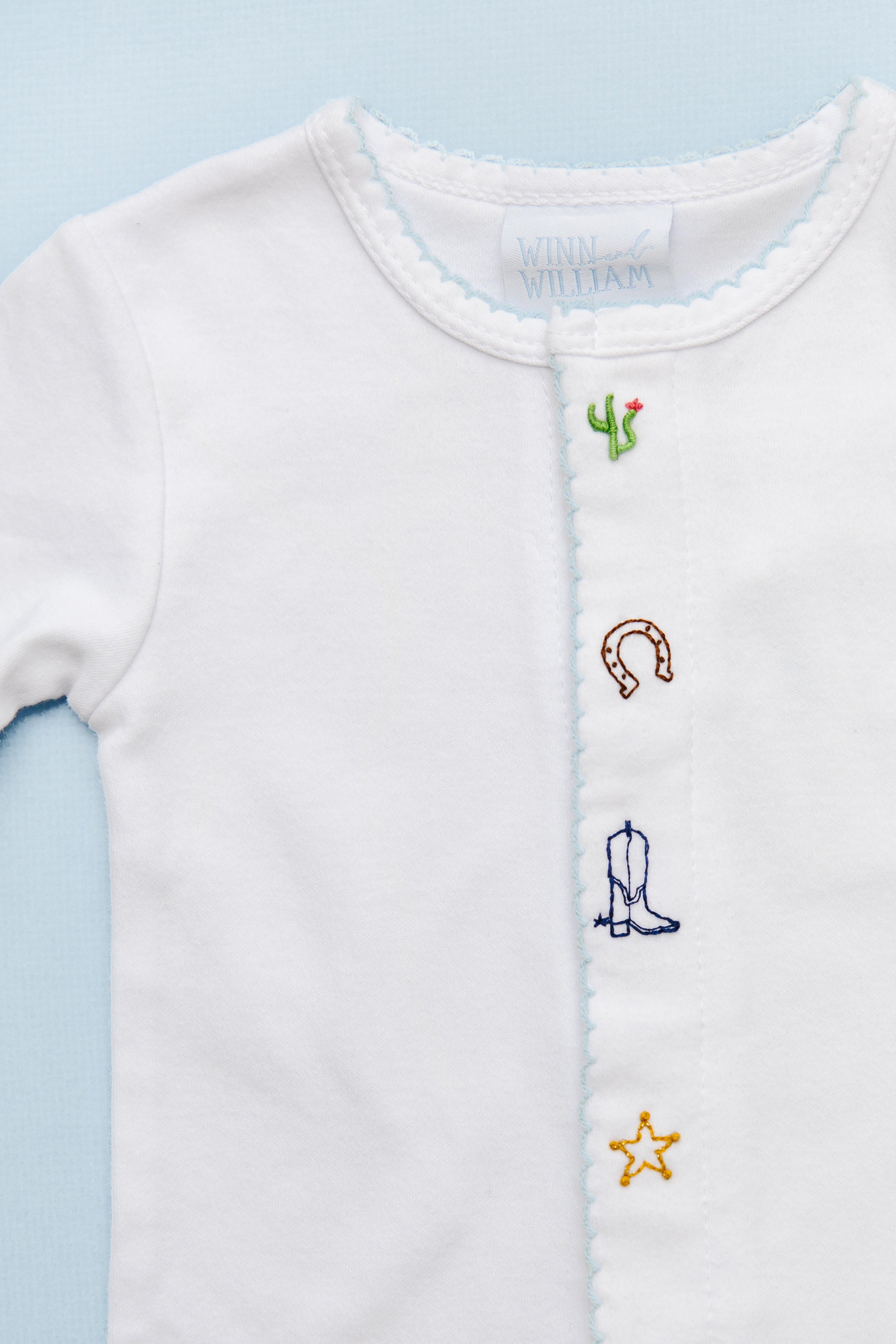 Rodeo Onesie Sleeper from Anderson Parker