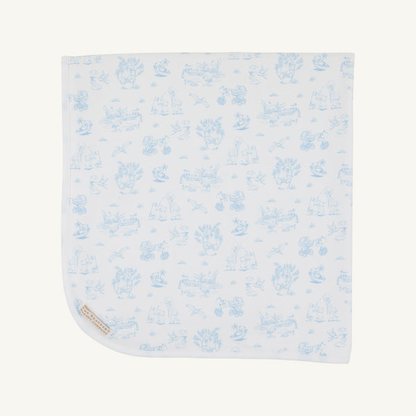 Baby Buggy Blanket - Sir Propers Sweet Arrival (Beale Street Blue)