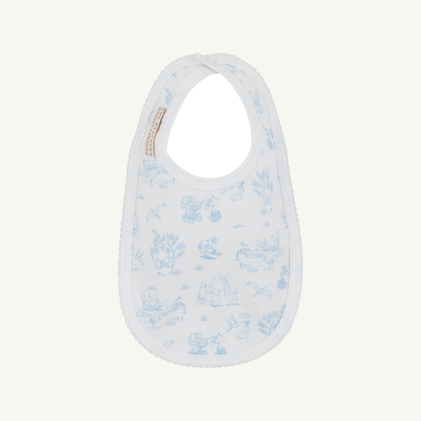Burp Me Bib - Sir Propers Sweet Arrival (Beale Street Blue)