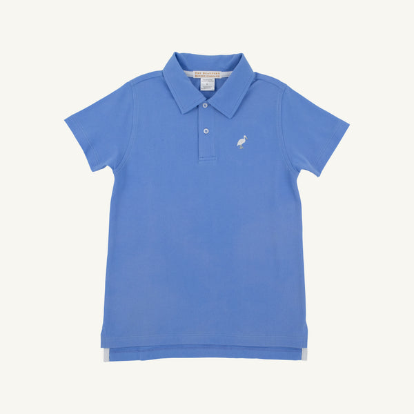 Prim And Proper Beach Polo - Sunrise Blvd Blue/Multicolor